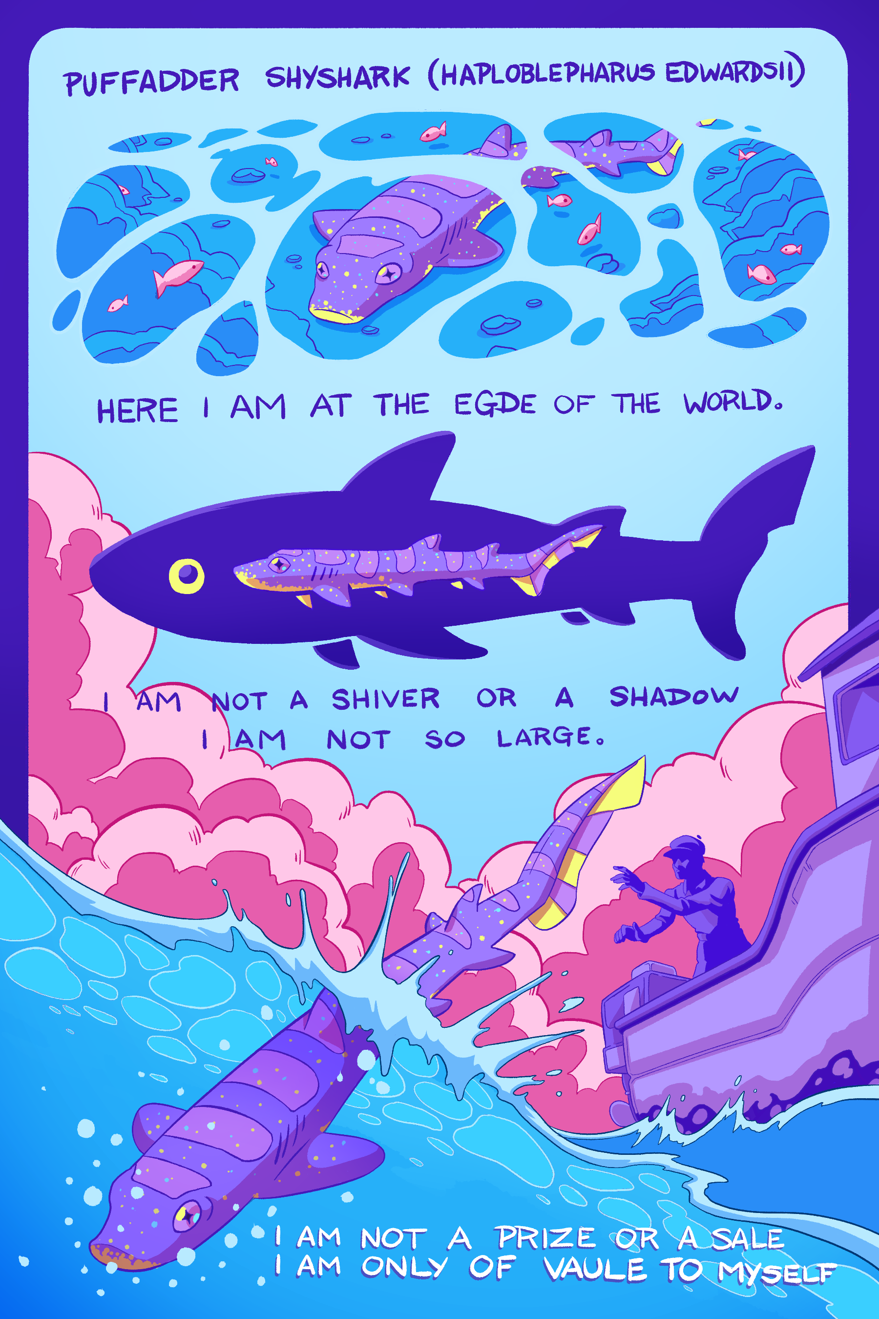 Comic shy shark page 3