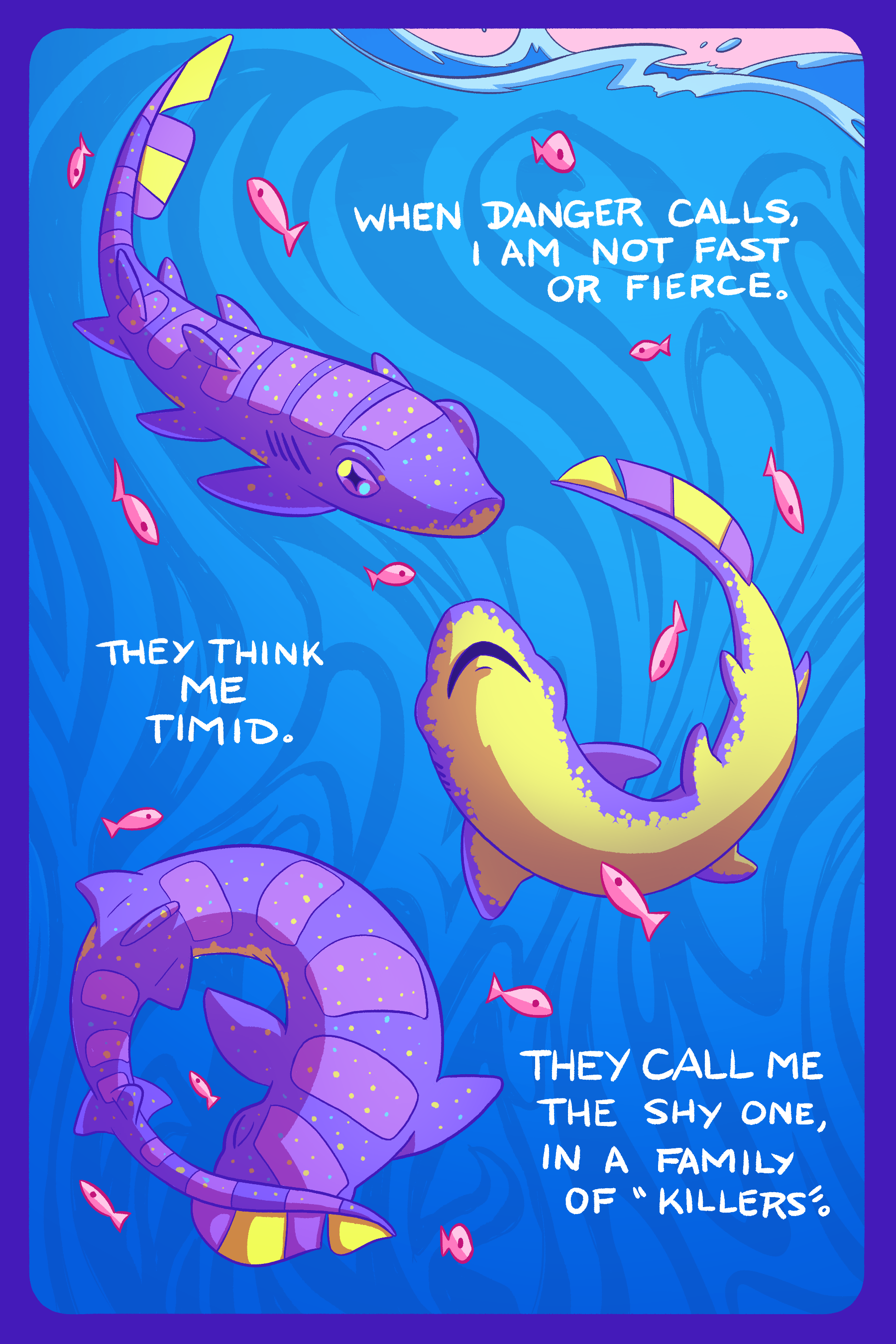 Comic shy shark page 2